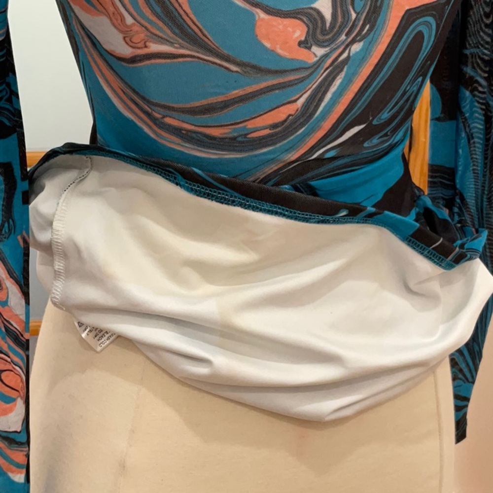 Superdown Katya Ruched Mini Dress Size: XS - Picture 8 of 11